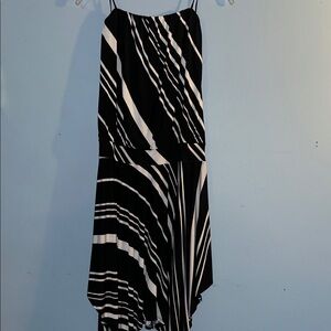 Black and White Striped Dress by destiny 101 size large